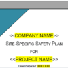 Site-Specific Safety Plan