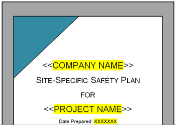 Site-Specific Safety Plan
