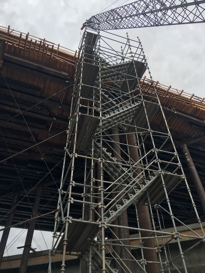falls from elevations scaffold