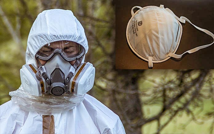 Be sure to select the correct respirators for the job.