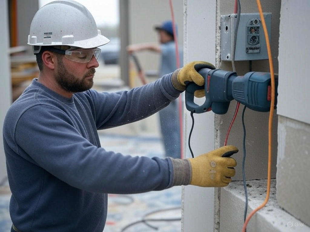Workers must always practice good power tool electrical safety.
