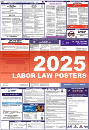 Ohio State and Federal Combo Labor Law Poster