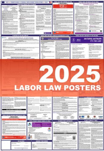 Pennsylvania State and Federal Combo Labor Law Poster
