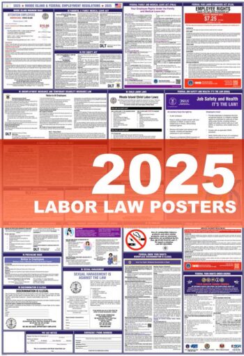 Rhode Island State and Federal Combo Labor Law Poster