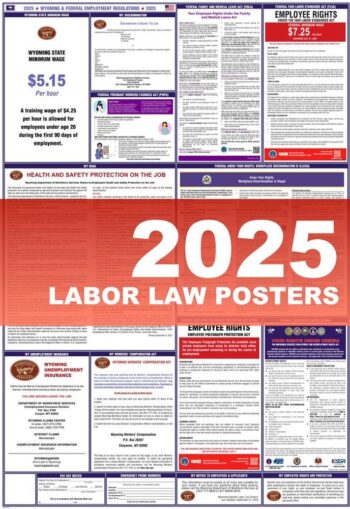 Wyoming State and Federal Combo Labor Law Poster