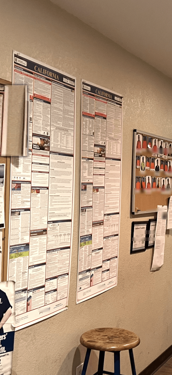 labor law poster replacement plan