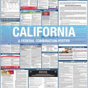 2026 California State and Federal Combo Labor Law Poster