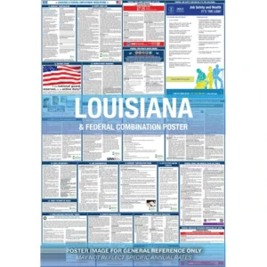 louisiana-combo-private 2026 Louisiana State and Federal Combo Labor Law Poster