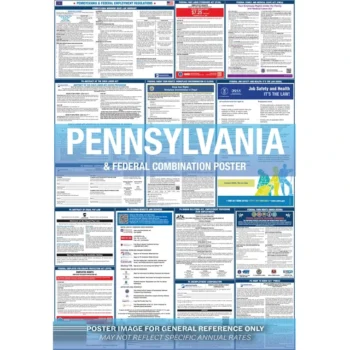 2026 Pennsylvania State and Federal Combo Labor Law Poster